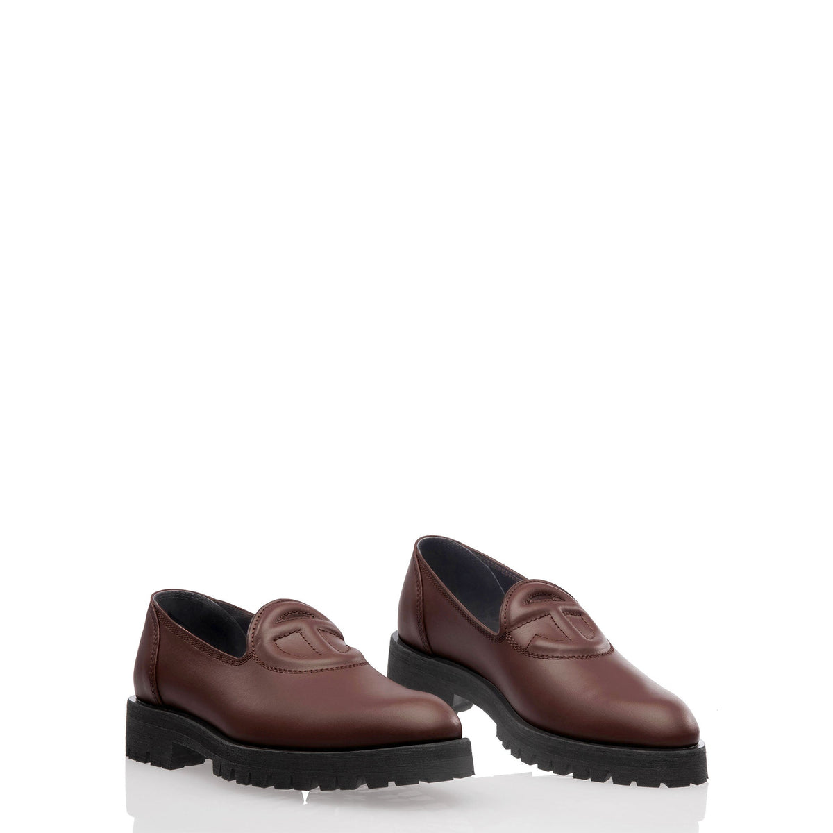 Logo Loafer - Chocolate - Loafers & Slip-Ons