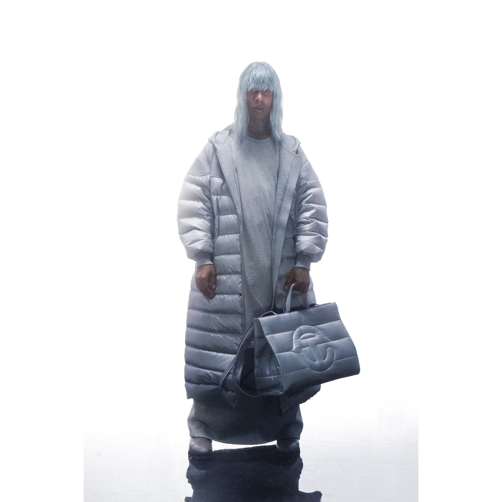 Puff Hoodie Coat - Grey - Sweaters & Hoodies