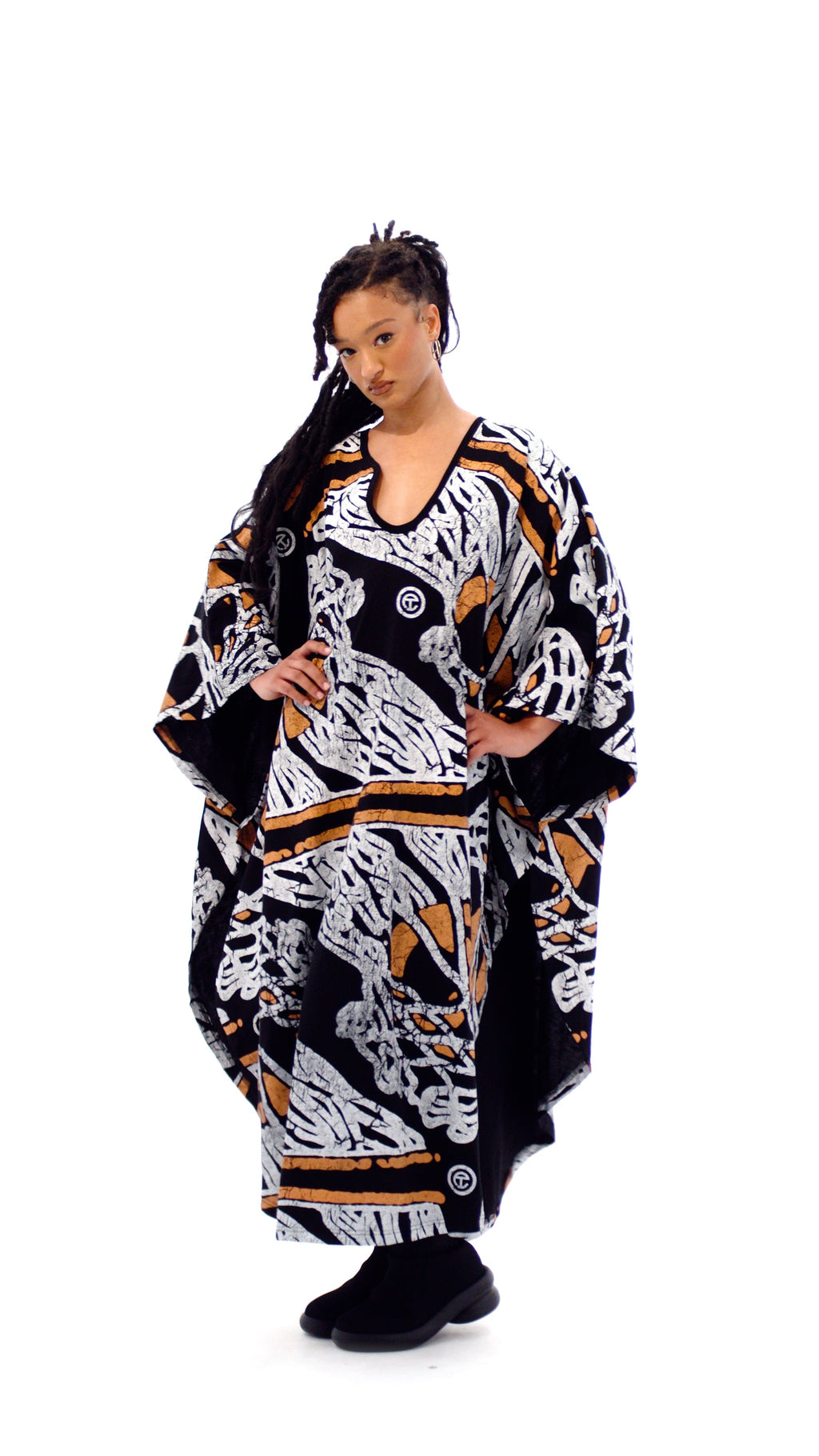 Basketball Africa Caftan - Black - Tops & T-Shirts