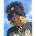 Canal Fur Beanie - Black - Hats & Beanies