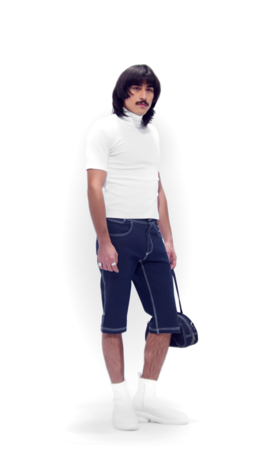 Capri Jean - Blue - Pants & Shorts