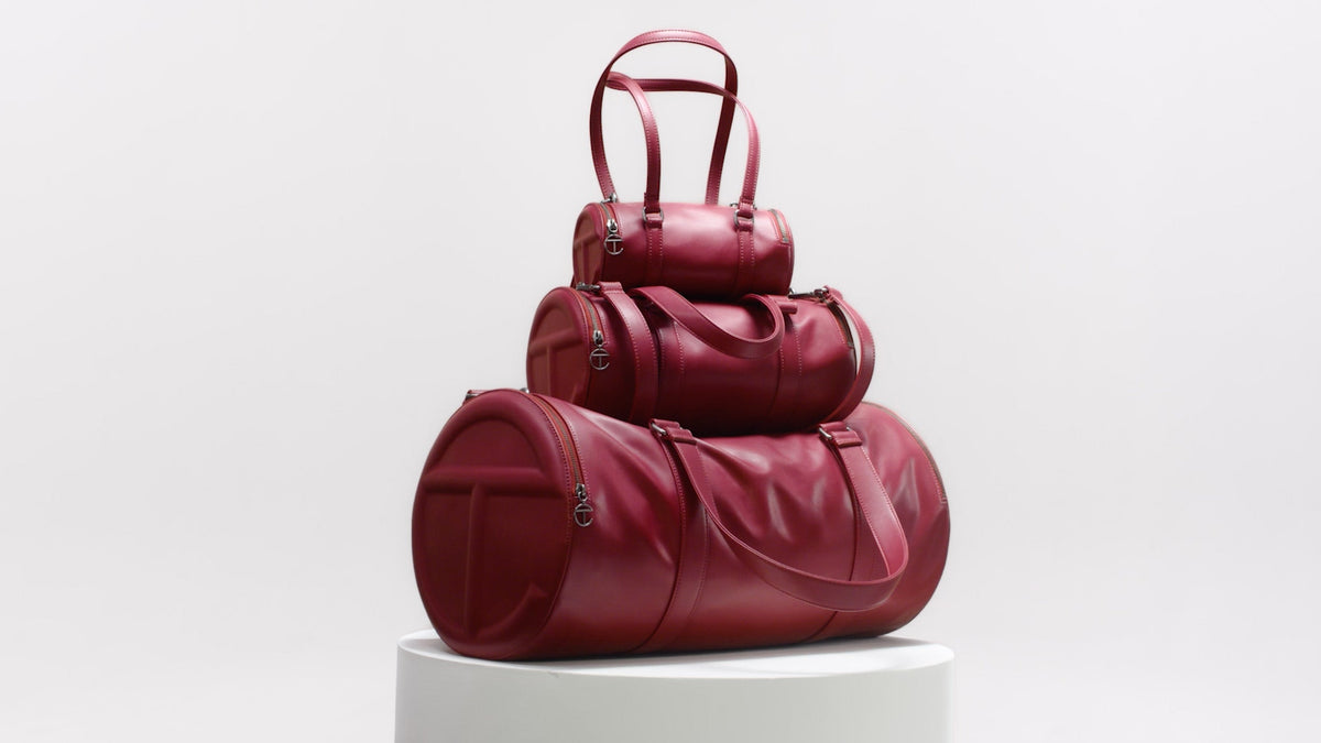 Medium Telfar Duffle - Oxblood - Duffles & Travel Bags