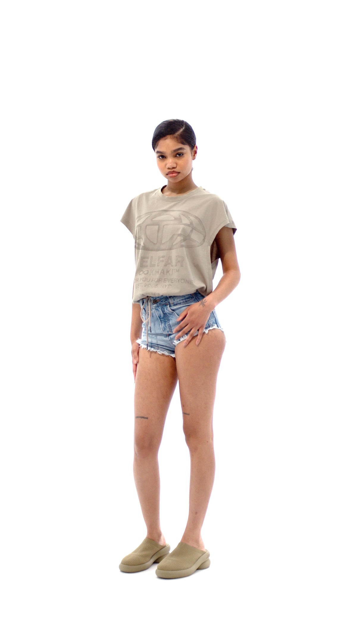 Globe Basic Wrap T - Mouse - Tops & T-Shirts