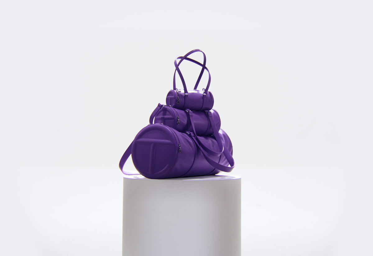 Small Telfar Duffle - Grape - Duffles & Travel Bags