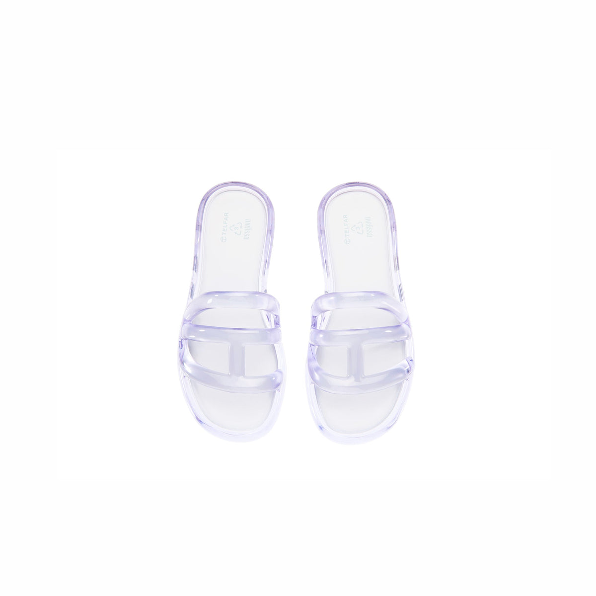 Melissa x Telfar Jelly Slide - Clear - Slides & Sandals