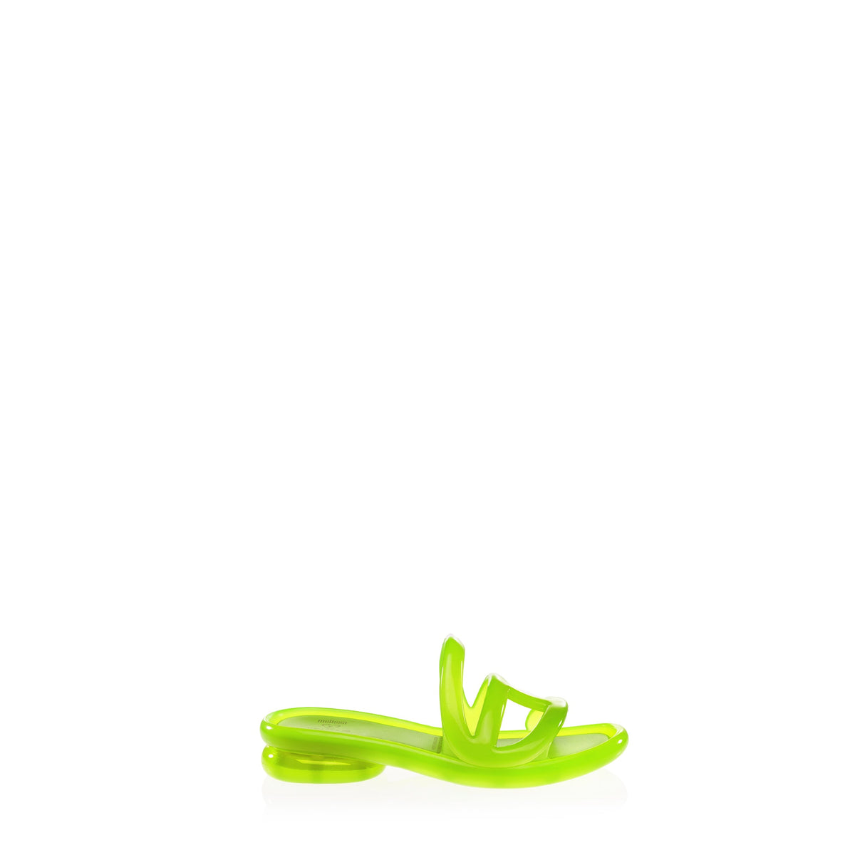 Melissa x Telfar Jelly Slide - Green - Slides & Sandals