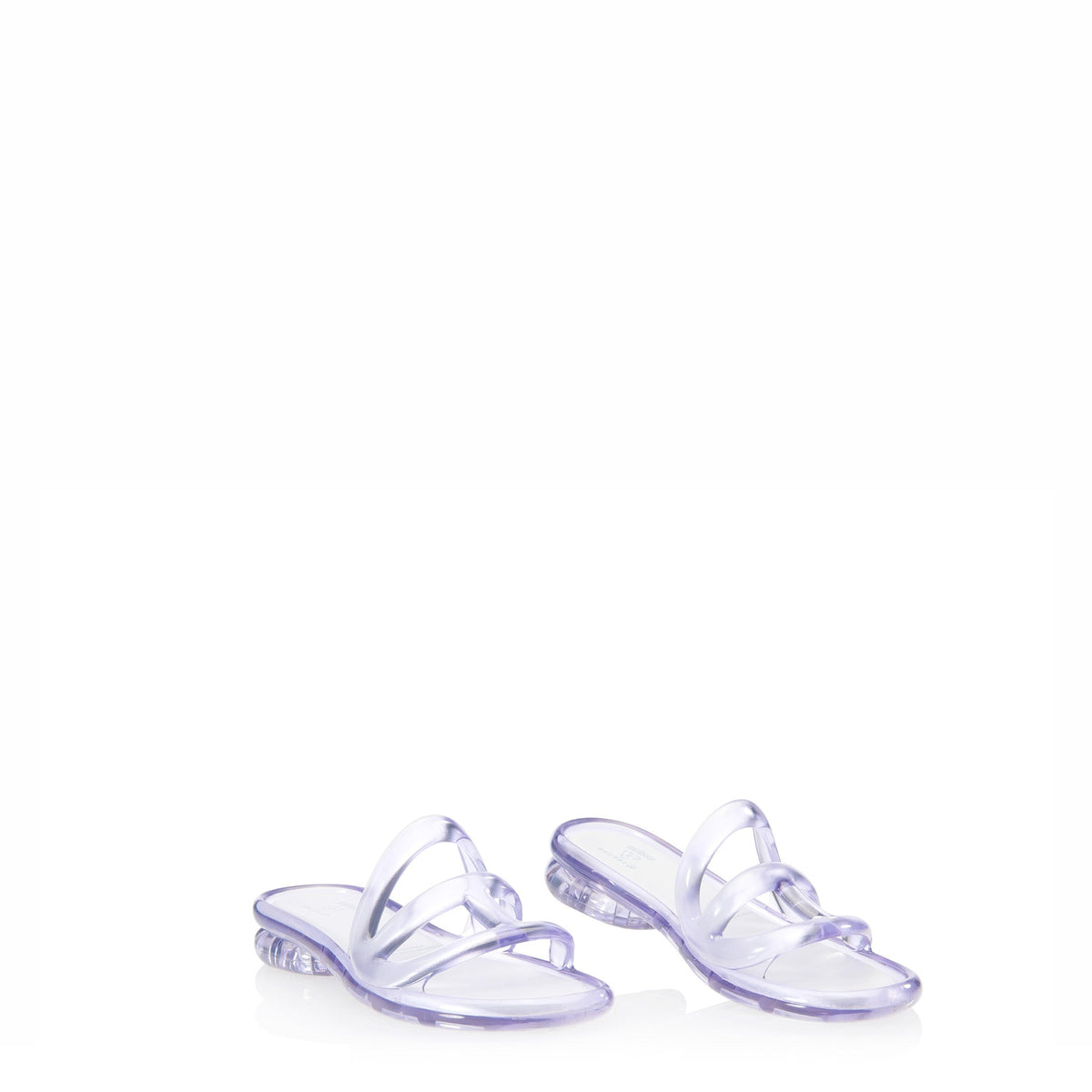Melissa x Telfar Jelly Slide - Clear - Slides & Sandals