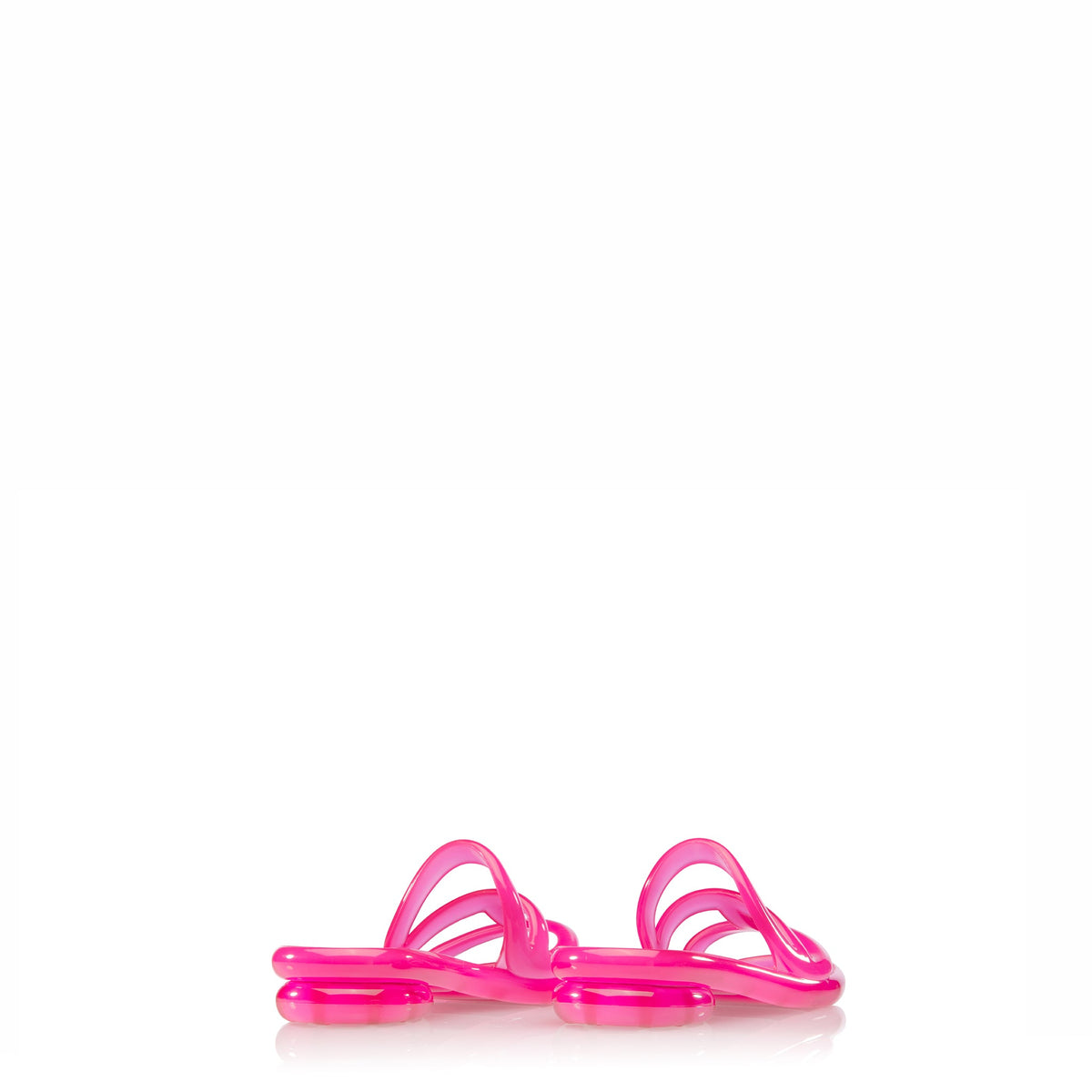 Melissa x Telfar Jelly Slide - Pink - Slides & Sandals