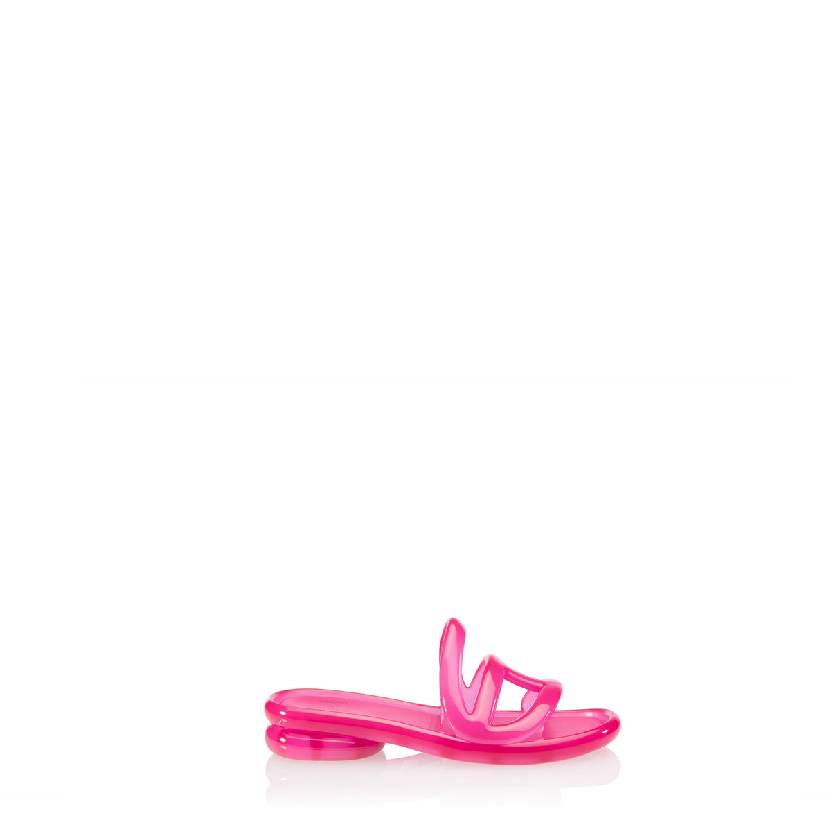 Melissa x Telfar Jelly Slide - Pink - Slides & Sandals