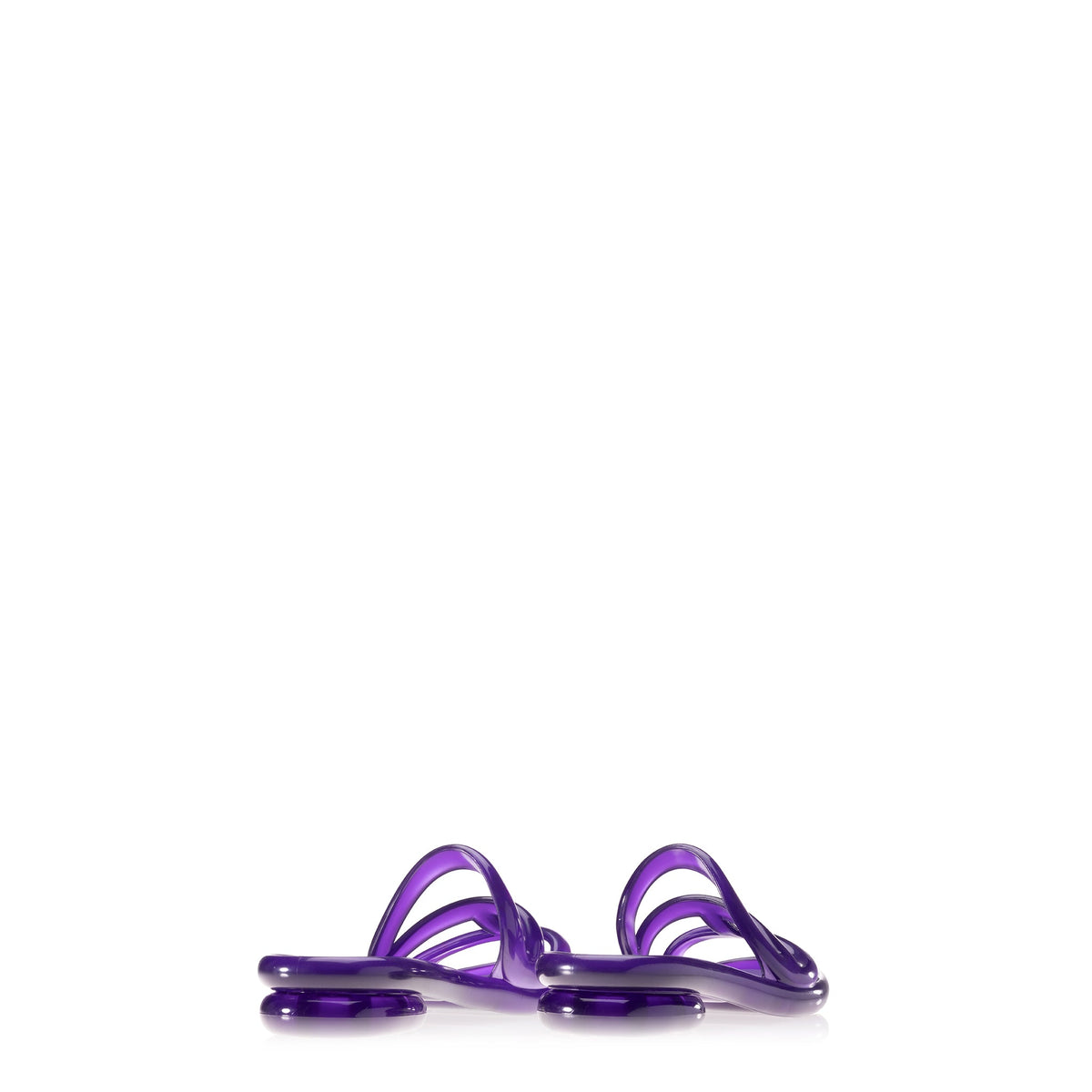 Melissa x Telfar Jelly Slide - Purple - Slides & Sandals