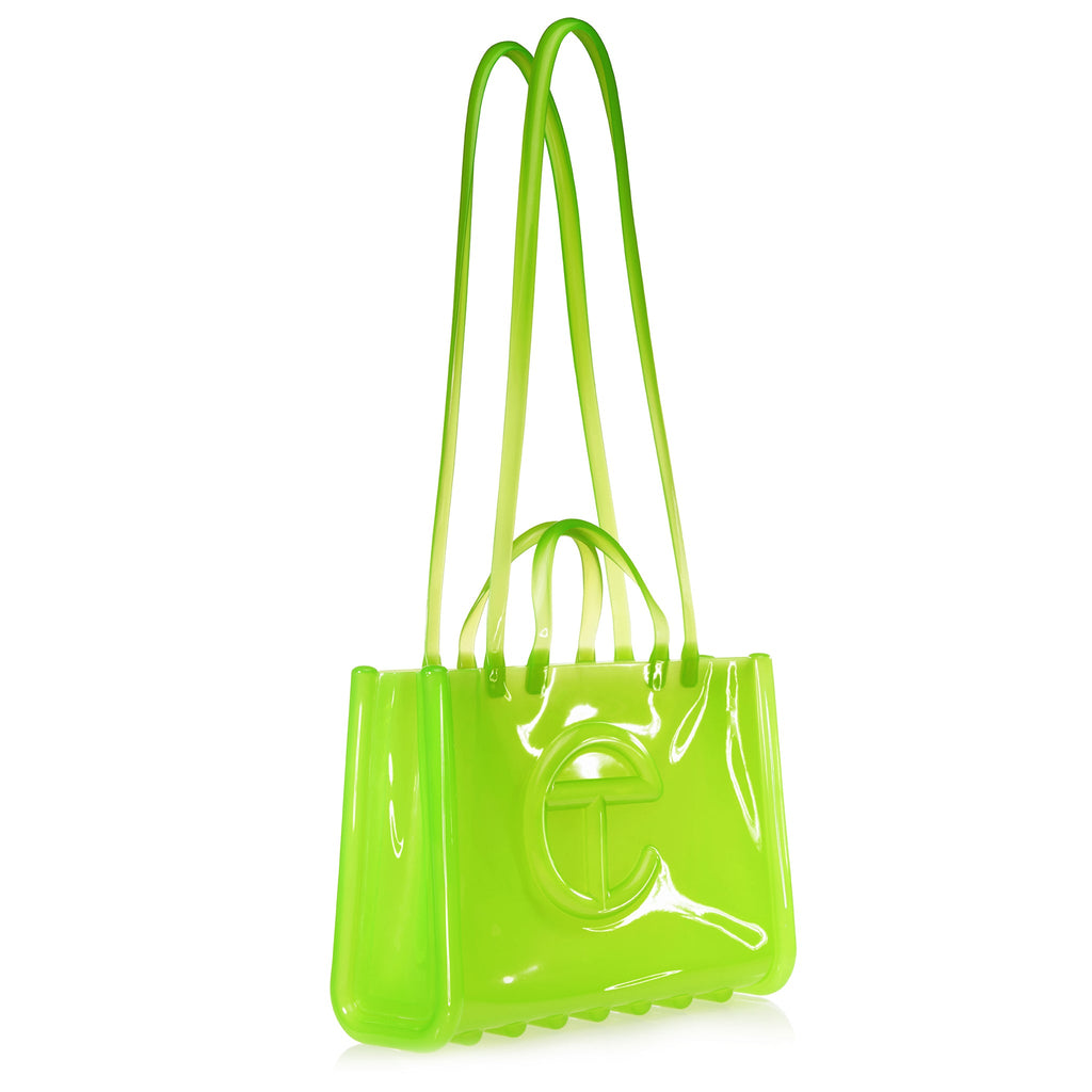 Melissa X Telfar Large Jelly Shopper - Green - Shopping Bags & Shoppers
