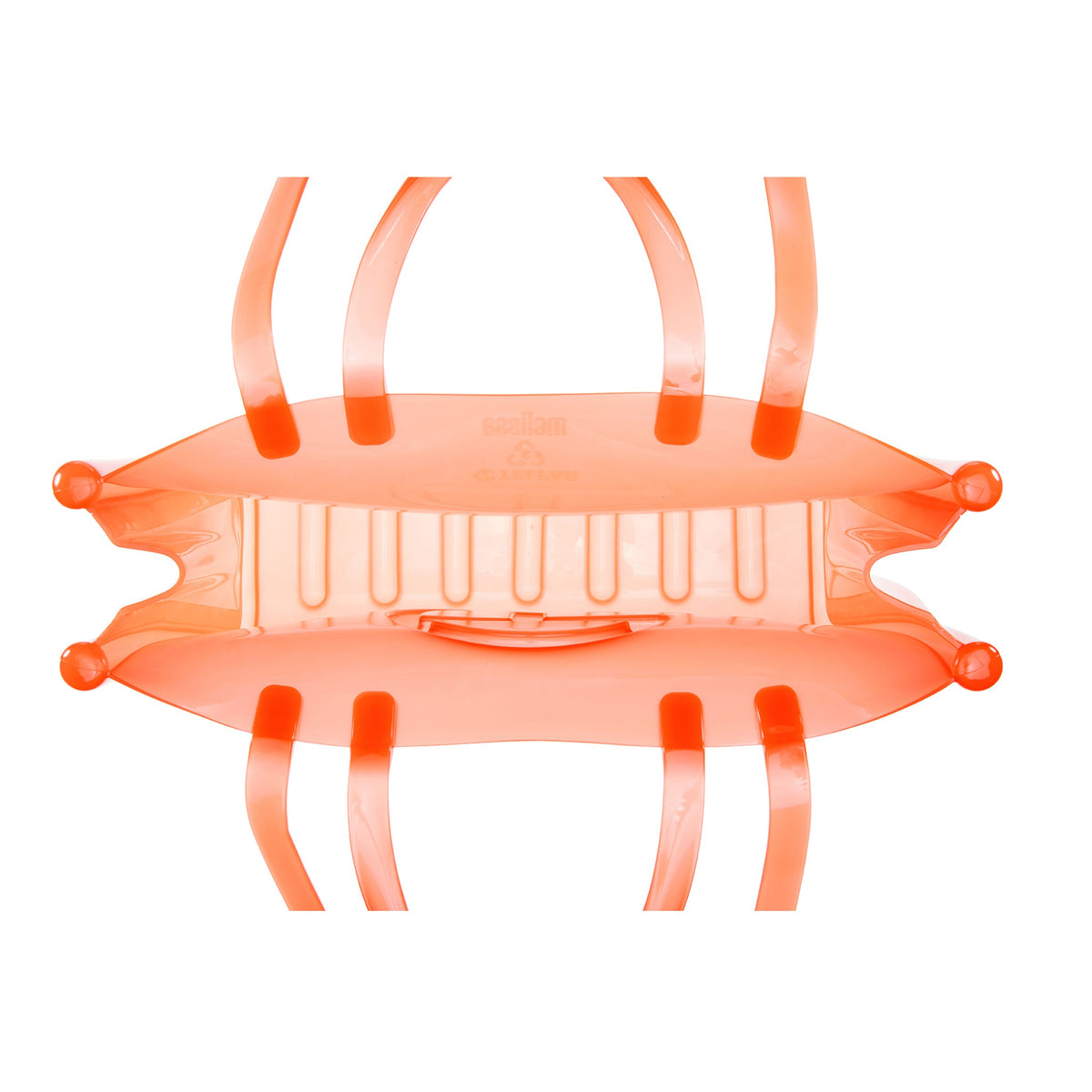 Melissa X Telfar Large Jelly Shopper - Orange - Shopping Bags & Shoppers