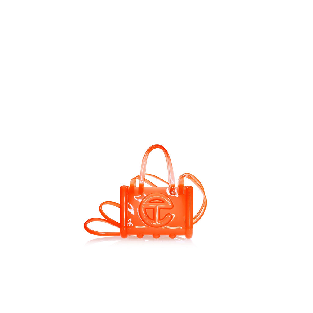 Melissa X Telfar Small Jelly Shopper - Orange - Shopping Bags & Shoppers