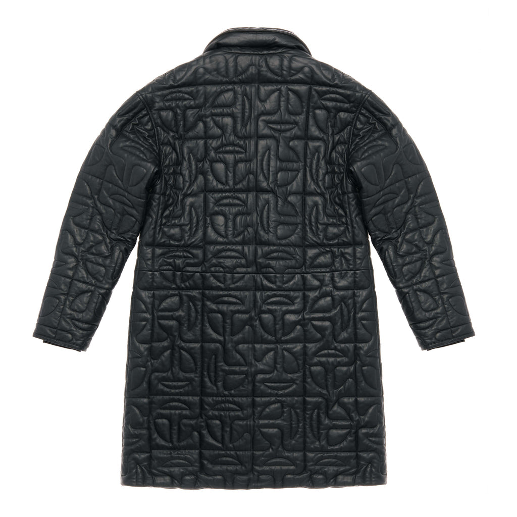 Moose Knuckles x Telfar Quilted Peacoat - Leather - Tops & T-Shirts