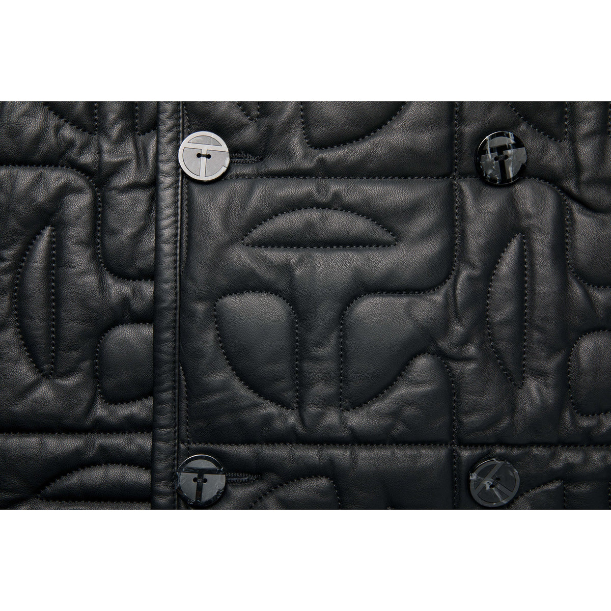 Moose Knuckles x Telfar Quilted Peacoat - Leather - Tops & T-Shirts