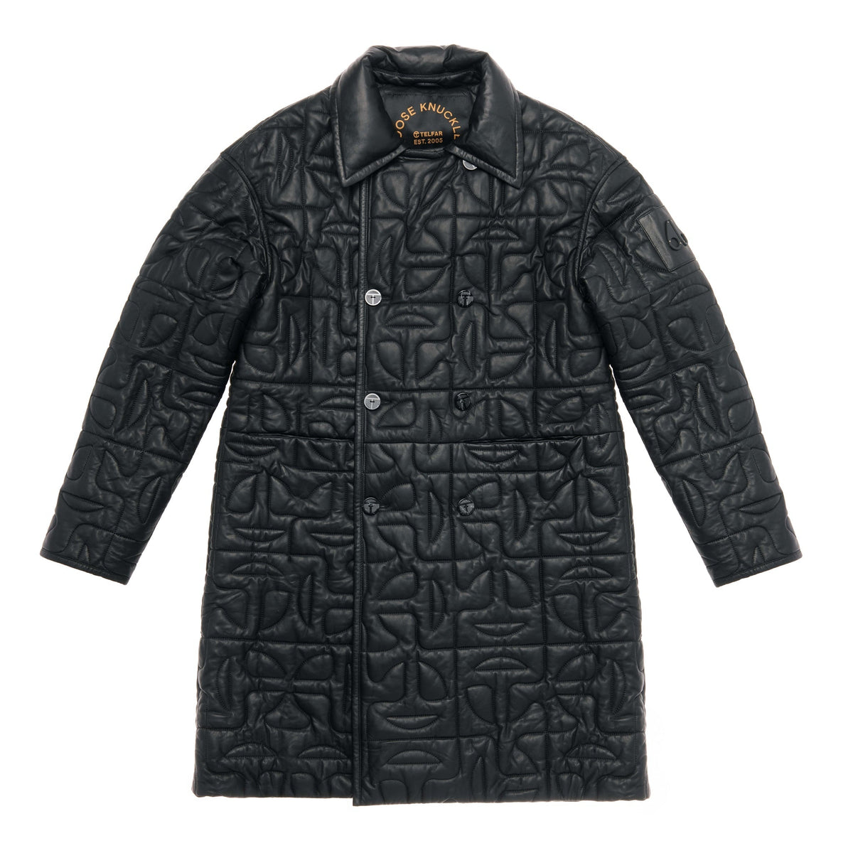 Moose Knuckles x Telfar Quilted Peacoat - Leather - Tops & T-Shirts