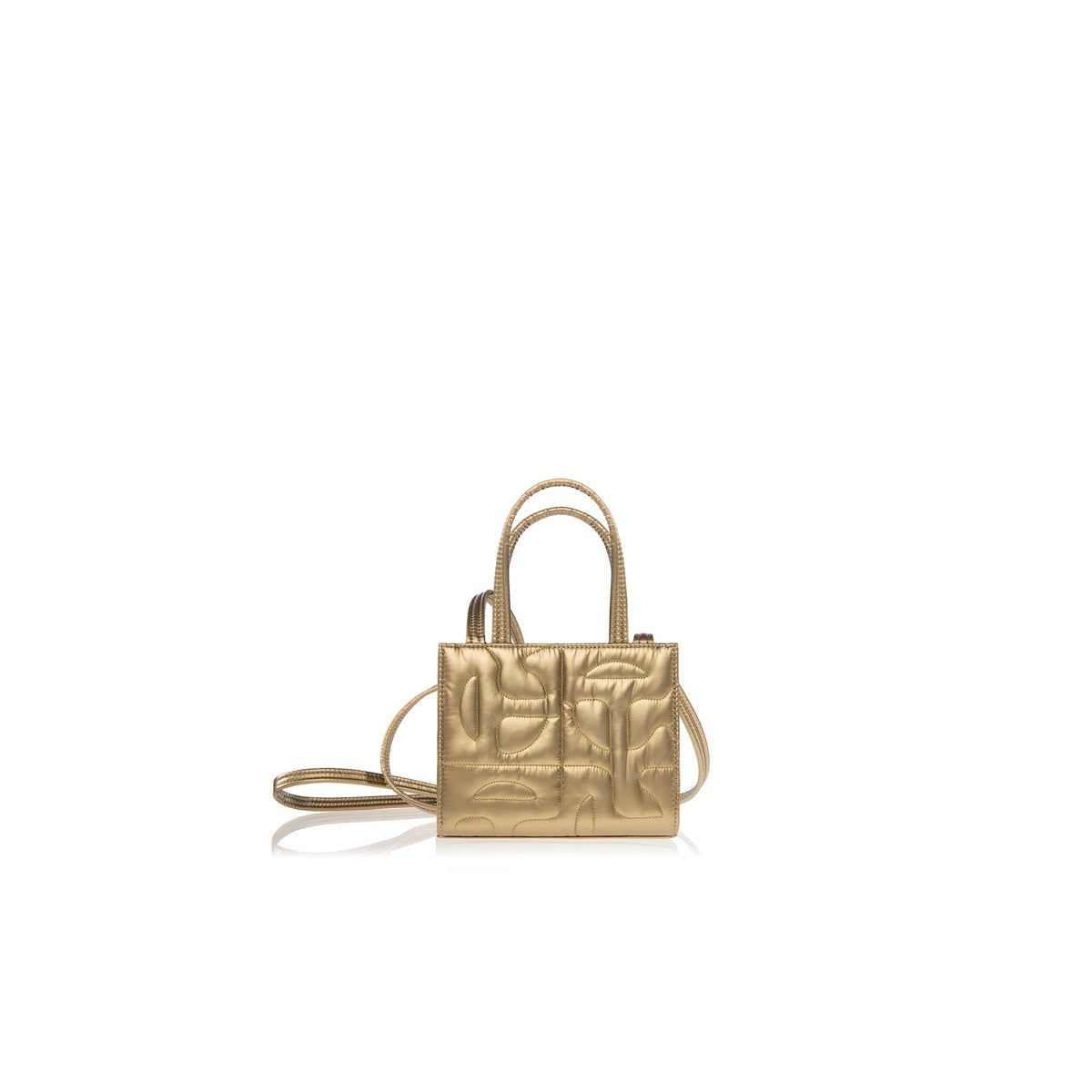 Moose Knuckles x Telfar Quilted Small Shopper - Gold - Shopping Bags & Shoppers
