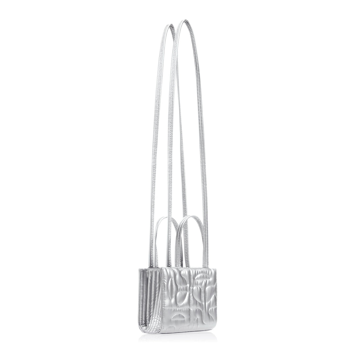 Moose Knuckles x Telfar Quilted Small Shopper - Silver - Shopping Bags & Shoppers