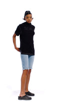 Backwards Polo - Black - Tops & T-Shirts