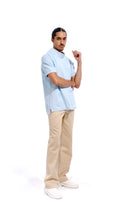 Backwards Polo - Blue - Tops & T-Shirts