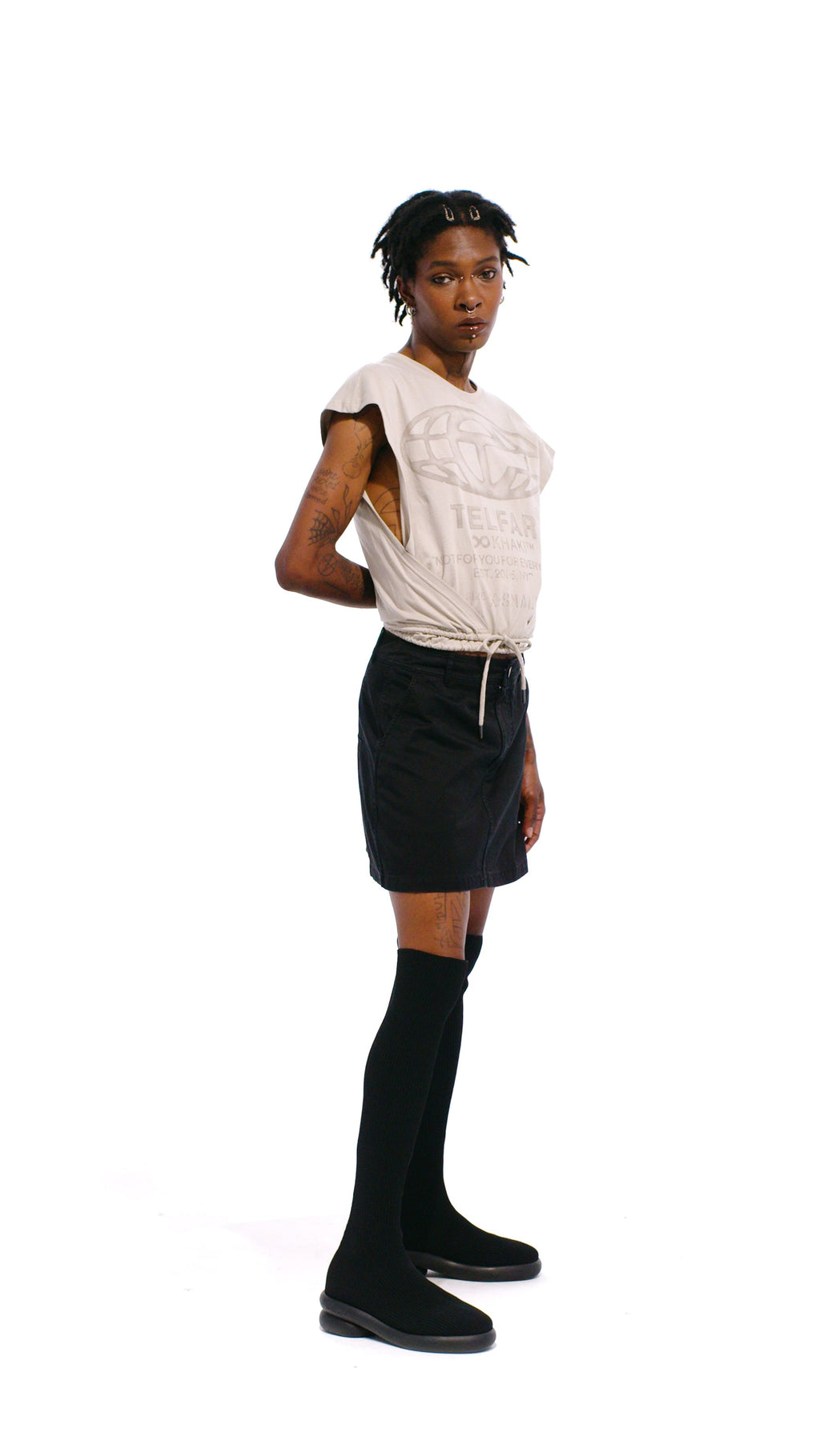 Globe Basic Wrap T - Mouse - Tops & T-Shirts