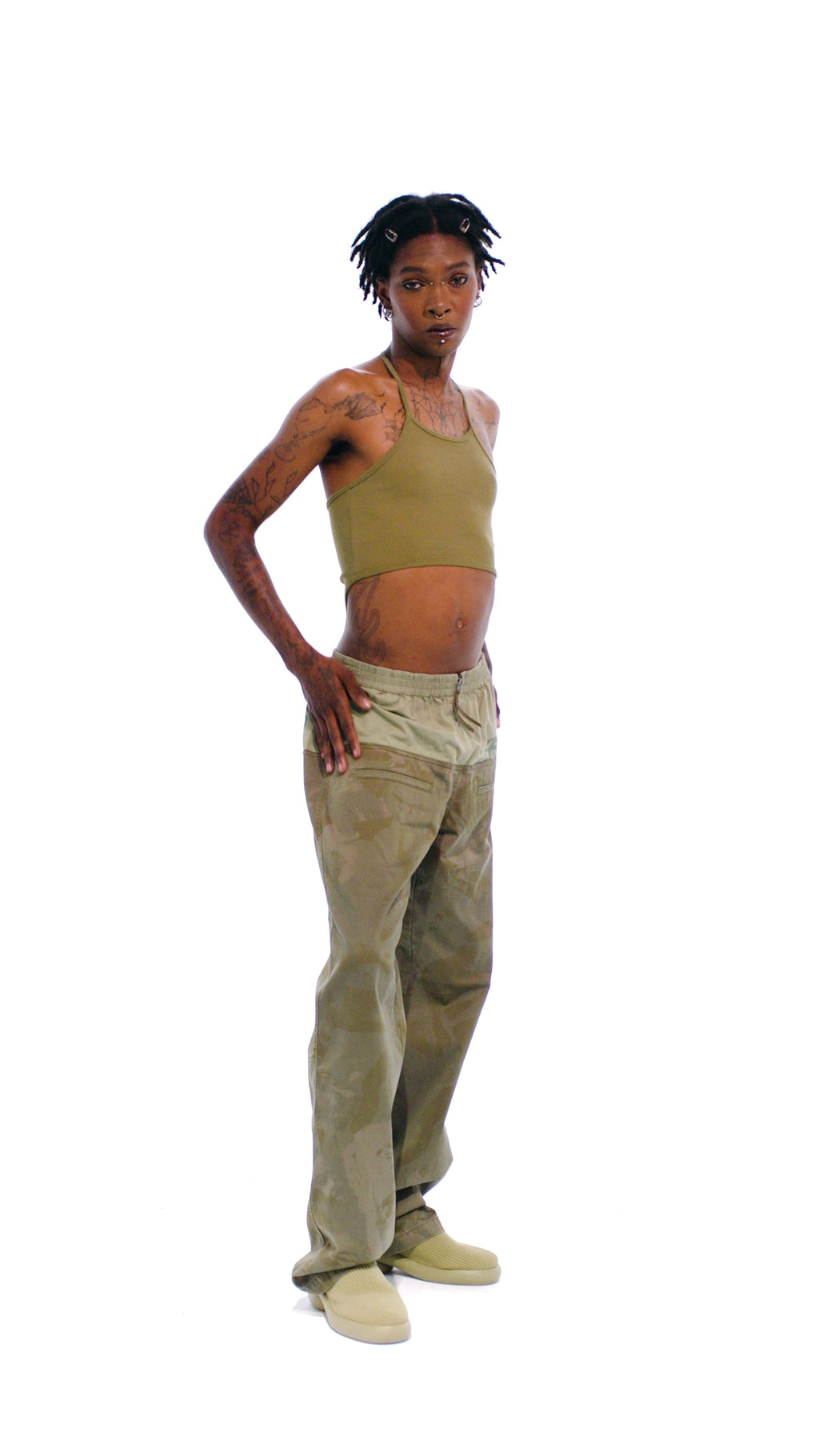 Camo Saggy Work Pant - Jungle - Pants & Shorts