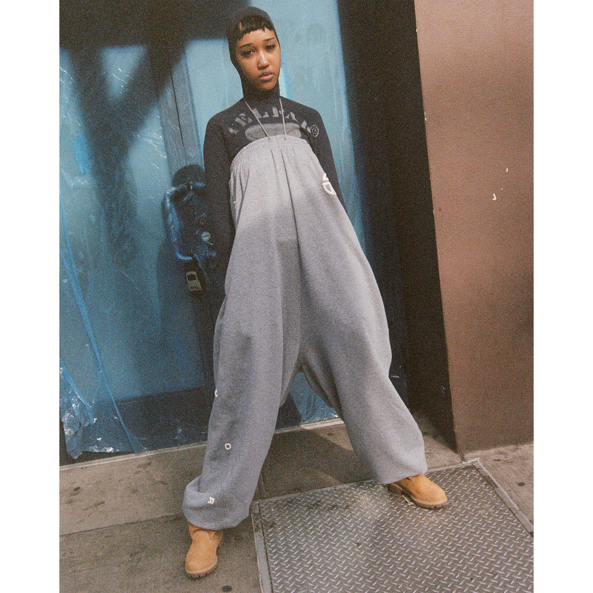 Upside Down Jumpsuit - Grey - Jackets & Outerwear