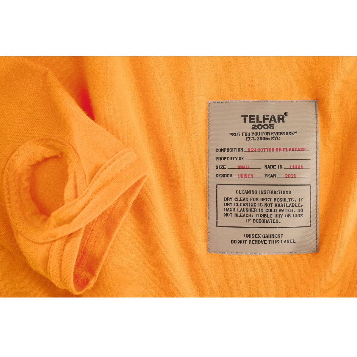 2005 Long Sleeve Snood - Orange - Scarves & Neckwear