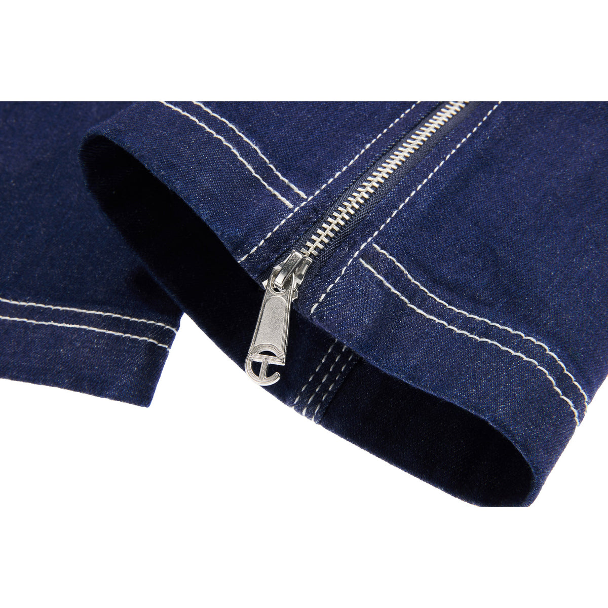4 Pocket Zip Front Jean - Blue - Pants & Shorts
