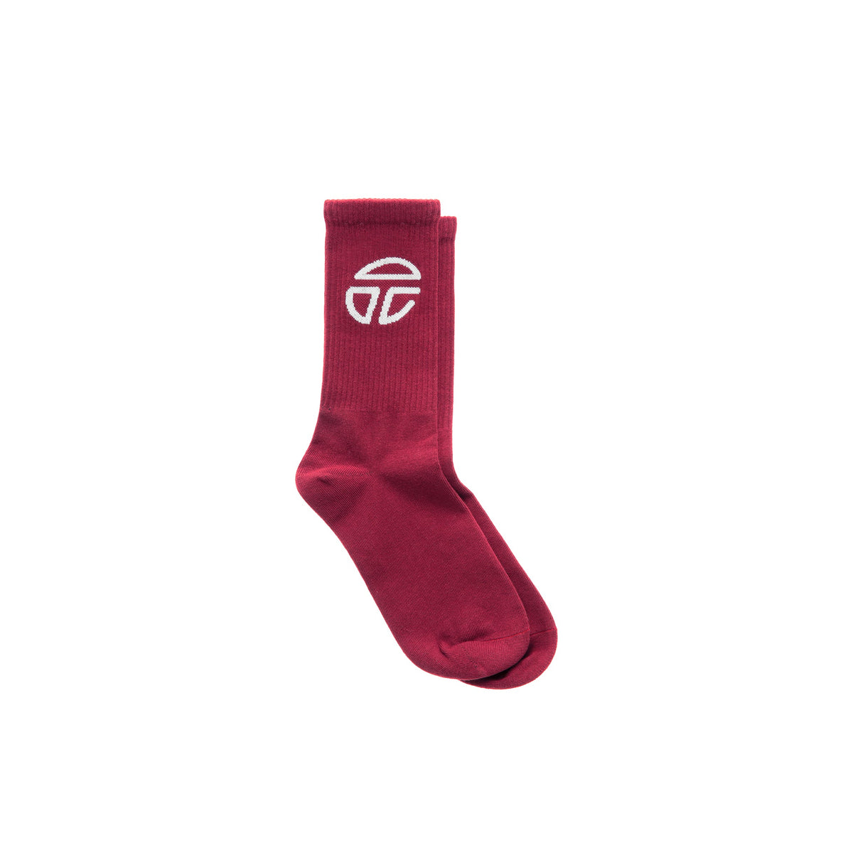 Athletic Logo Socks - Oxblood - Socks