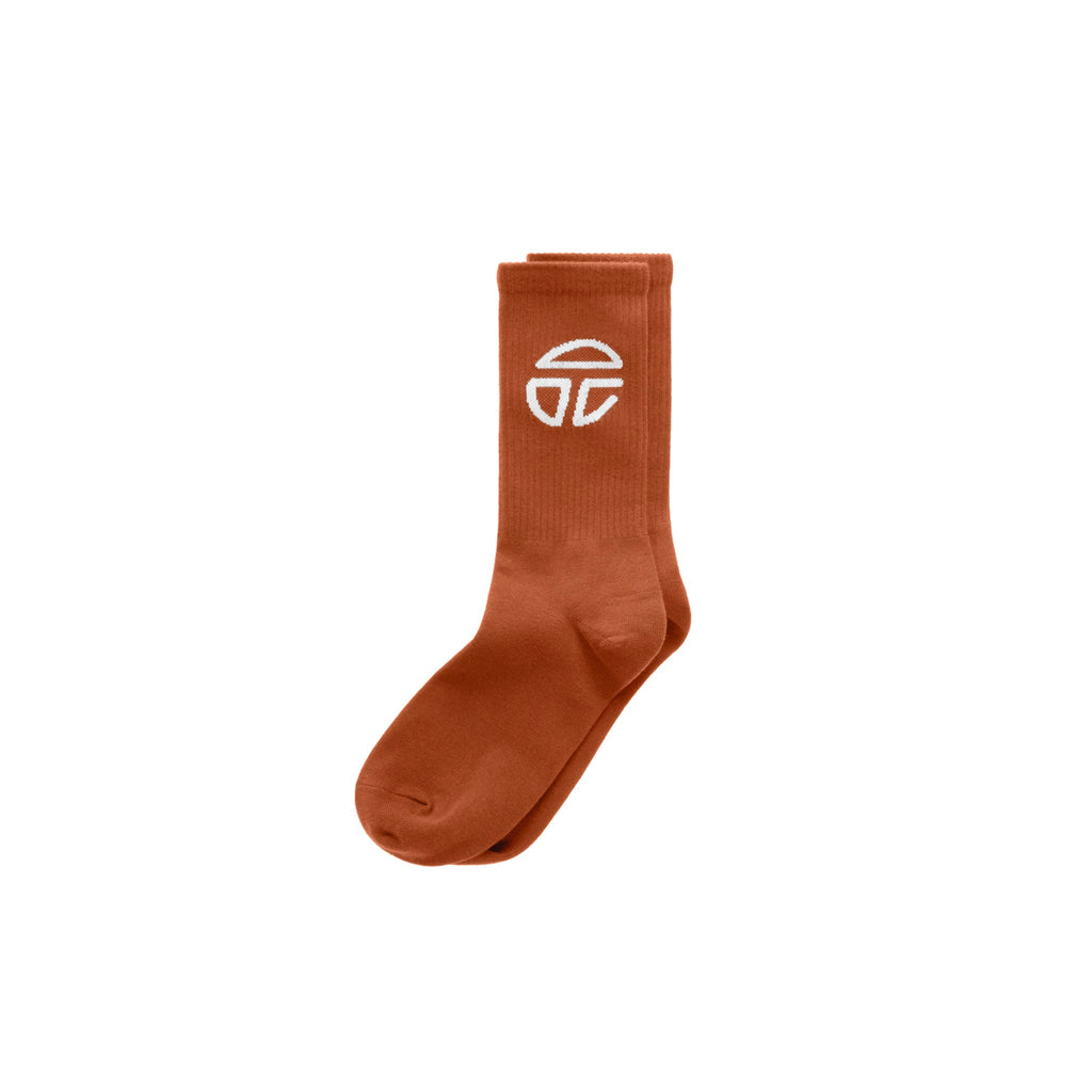 Athletic Logo Socks - Tan - Socks