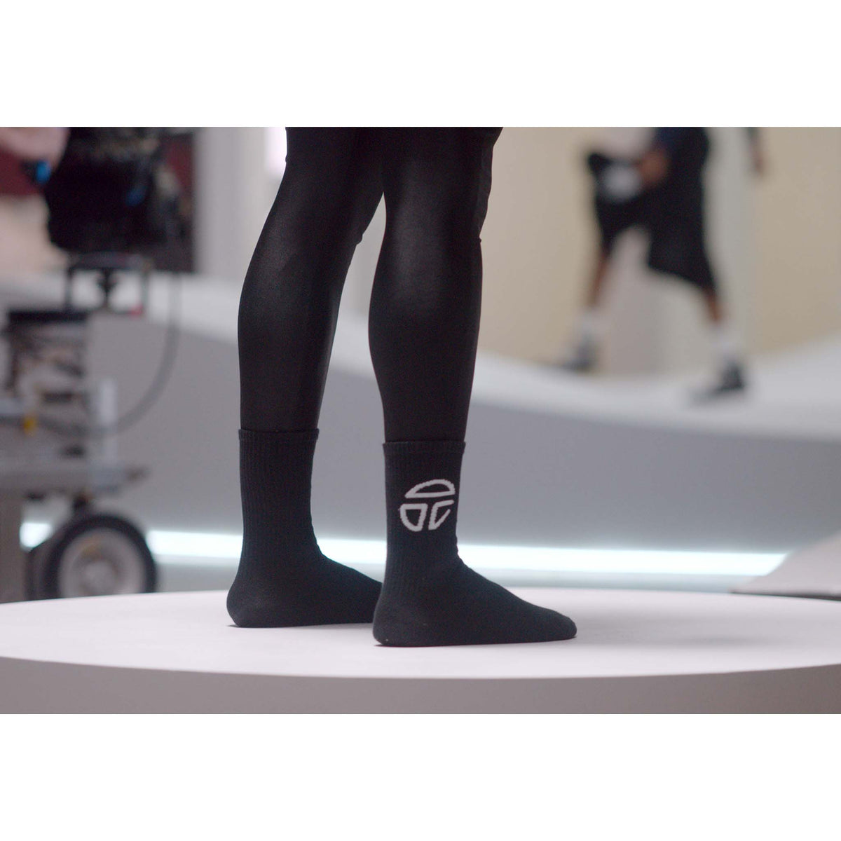 Athletic Logo Socks - Black - Socks