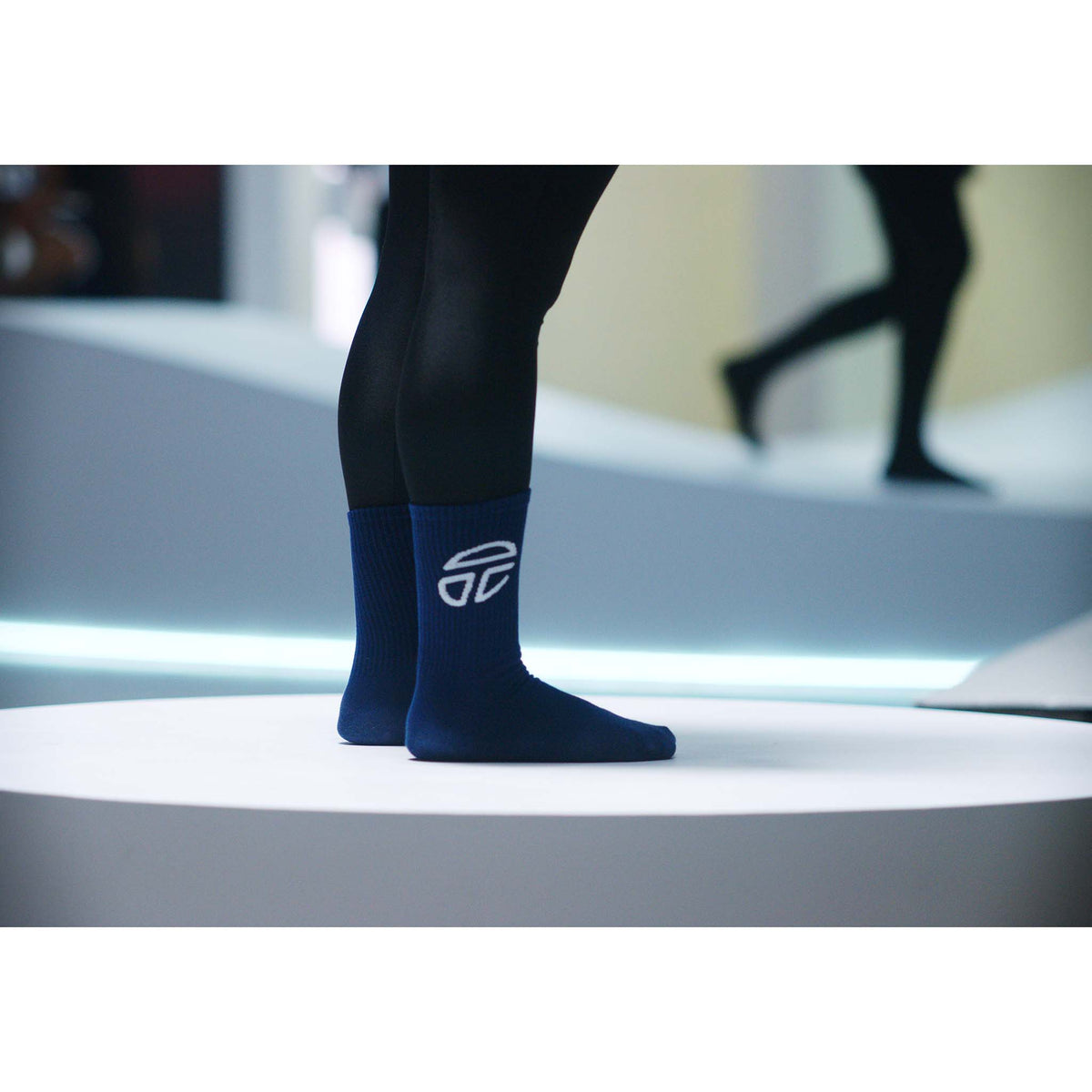 Athletic Logo Socks - Navy - Socks