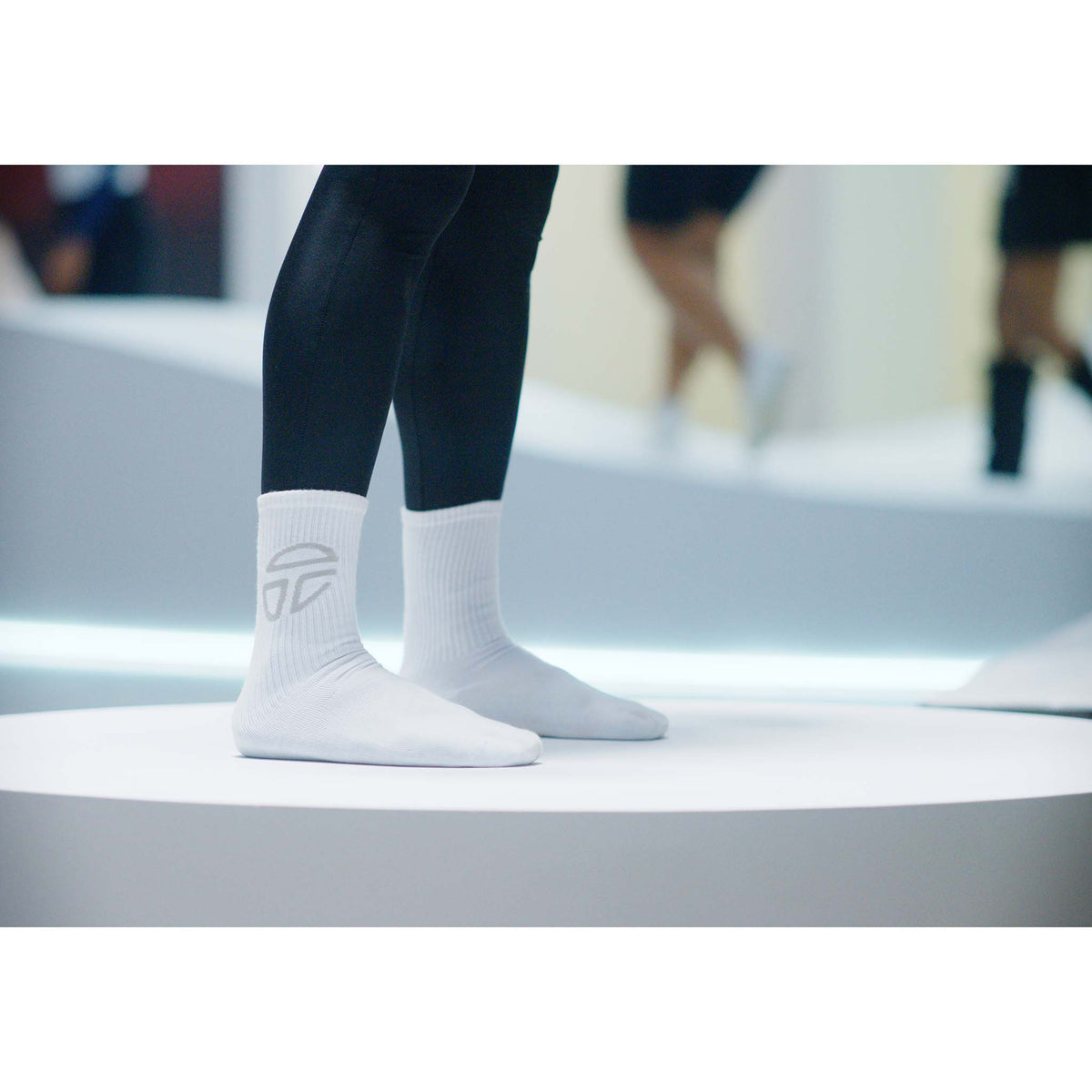 Athletic Logo Socks - Cream - Socks