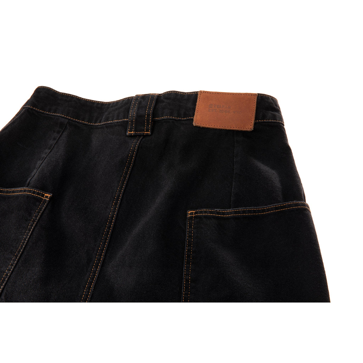 Baggy Jean Short - Black - Pants & Shorts