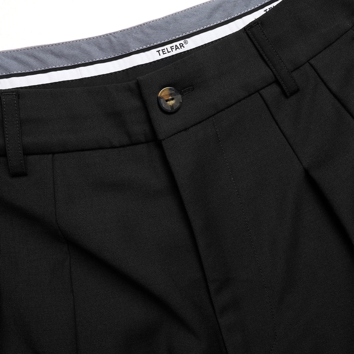 Balloon Pleated Trouser - Black - Pants & Shorts
