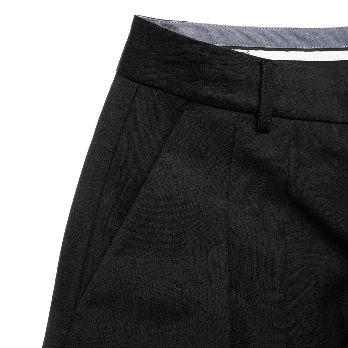 Balloon Pleated Trouser - Black - Pants & Shorts