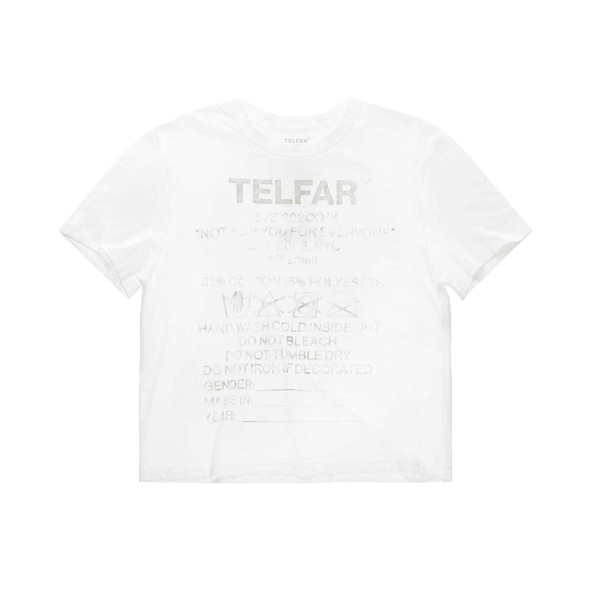 202Infi Basic T - White - Tops & T-Shirts