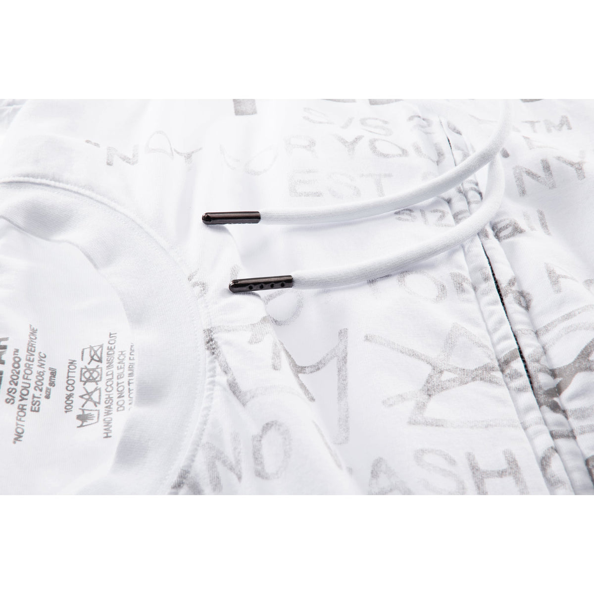 202Infi Pocket Hoodie - White - Sweaters & Hoodies