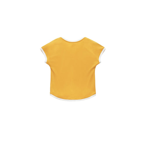 Ambigram Butterfly T - Yellow - Tops & T-Shirts