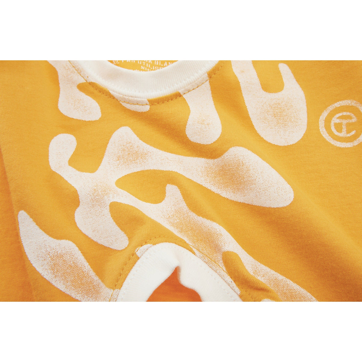 Ambigram Butterfly T - Yellow - Tops & T-Shirts