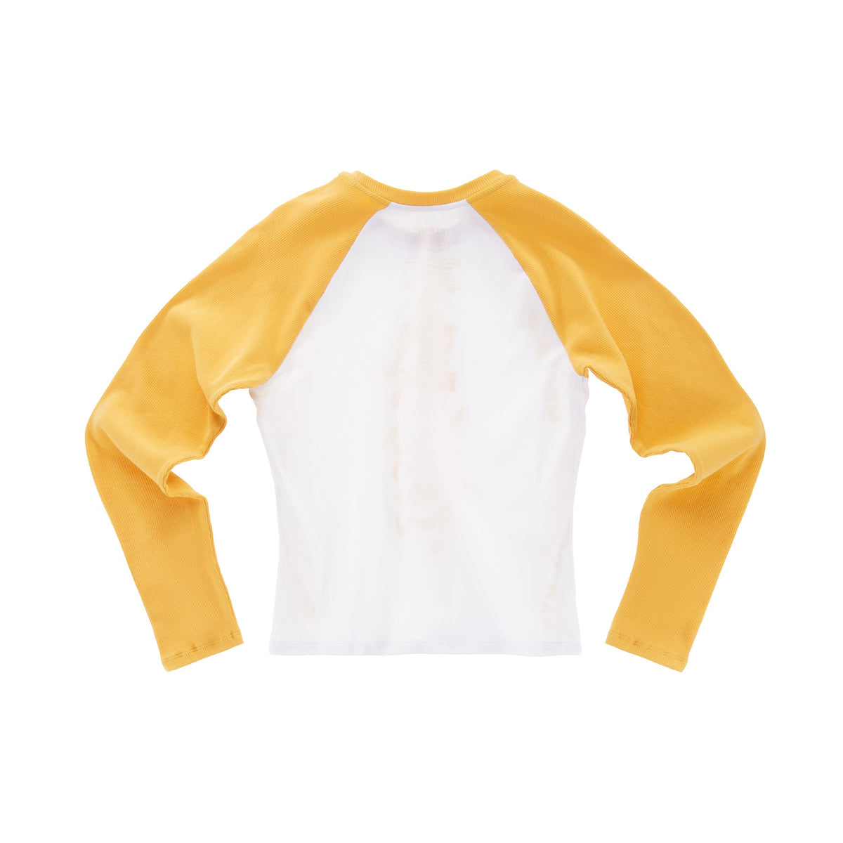 Ambigram Raglan Long Sleeve T - White - Tops & T-Shirts