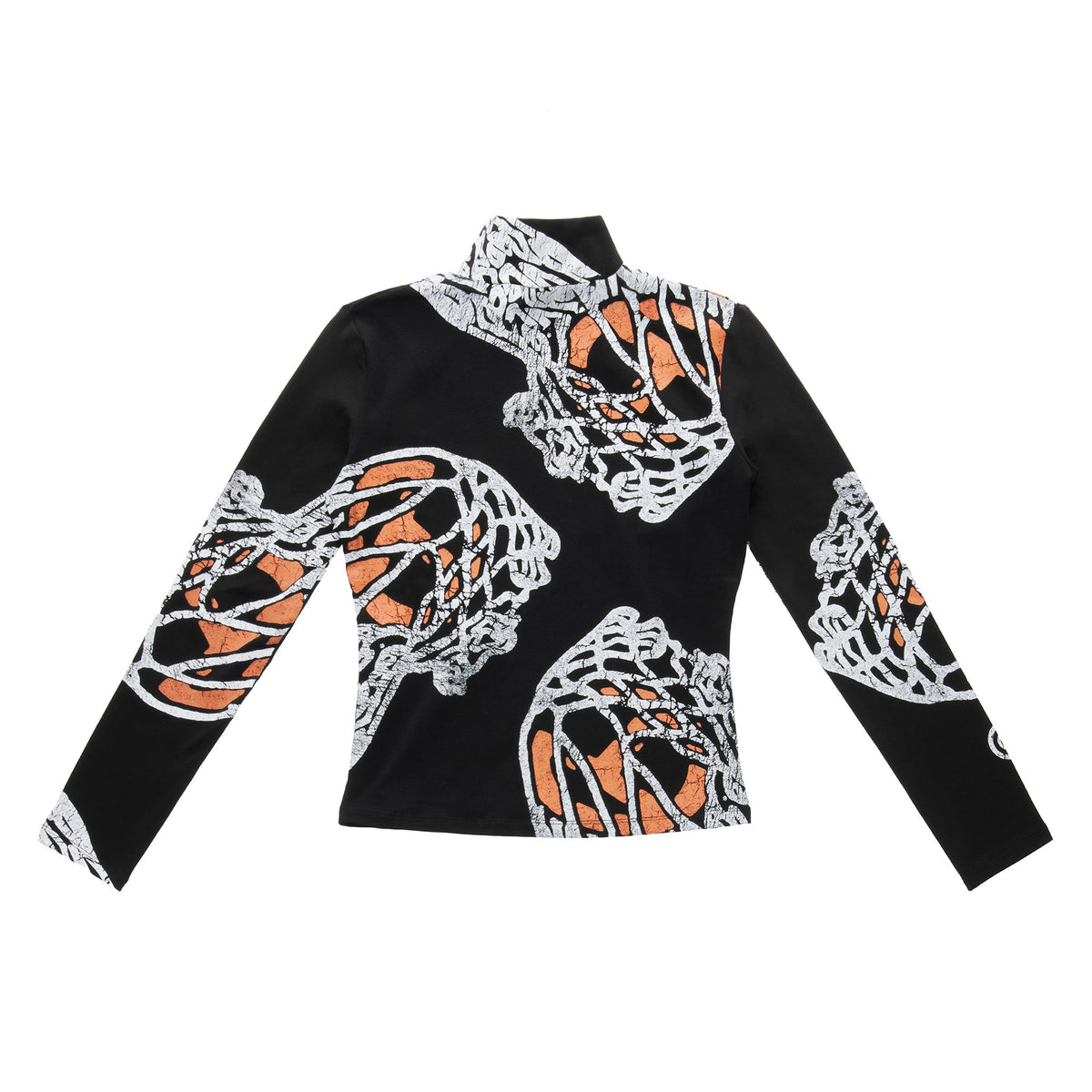 Basic Long Sleeve Mockneck - Black - Tops & T-Shirts