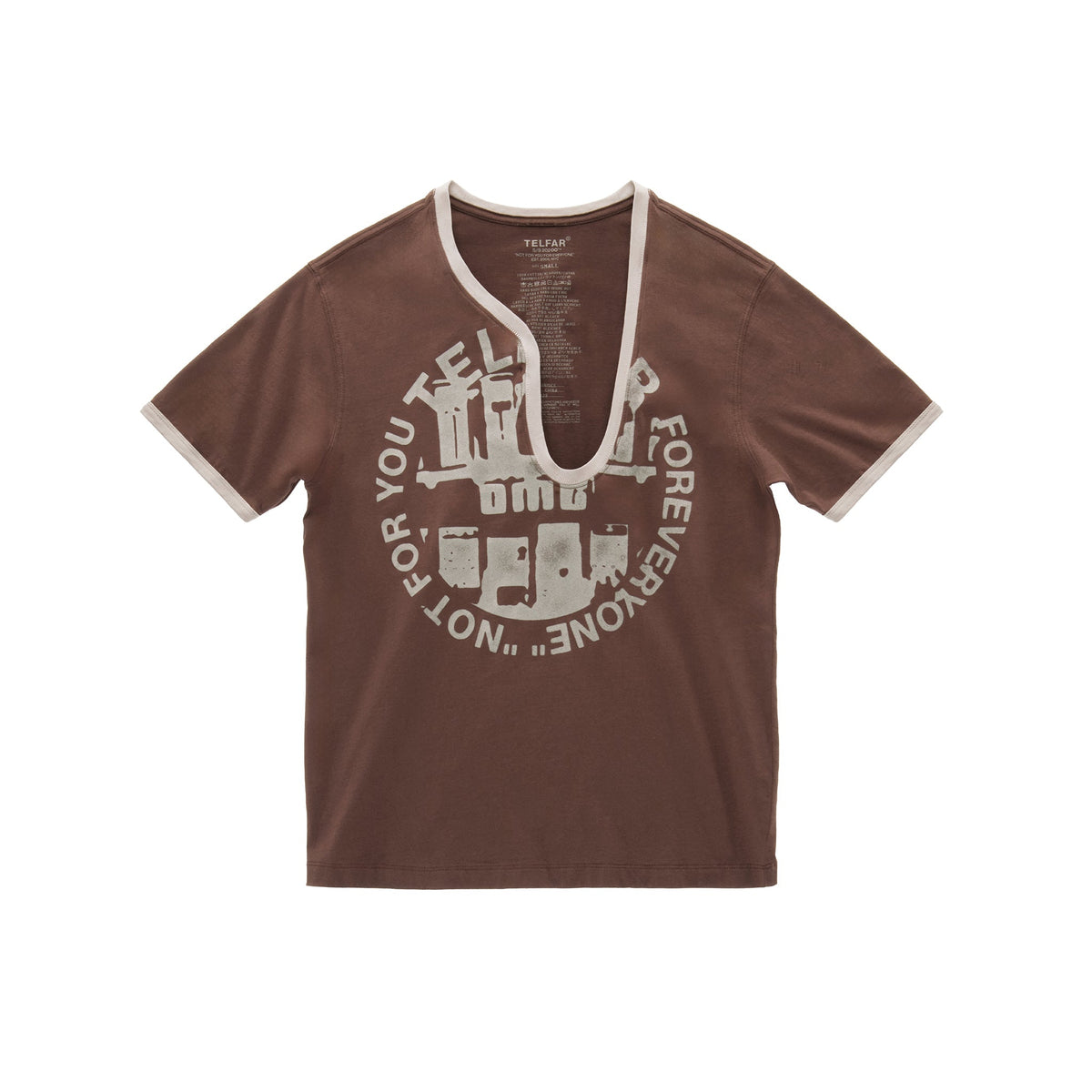 OMG Africa T - Brown - Tops & T-Shirts