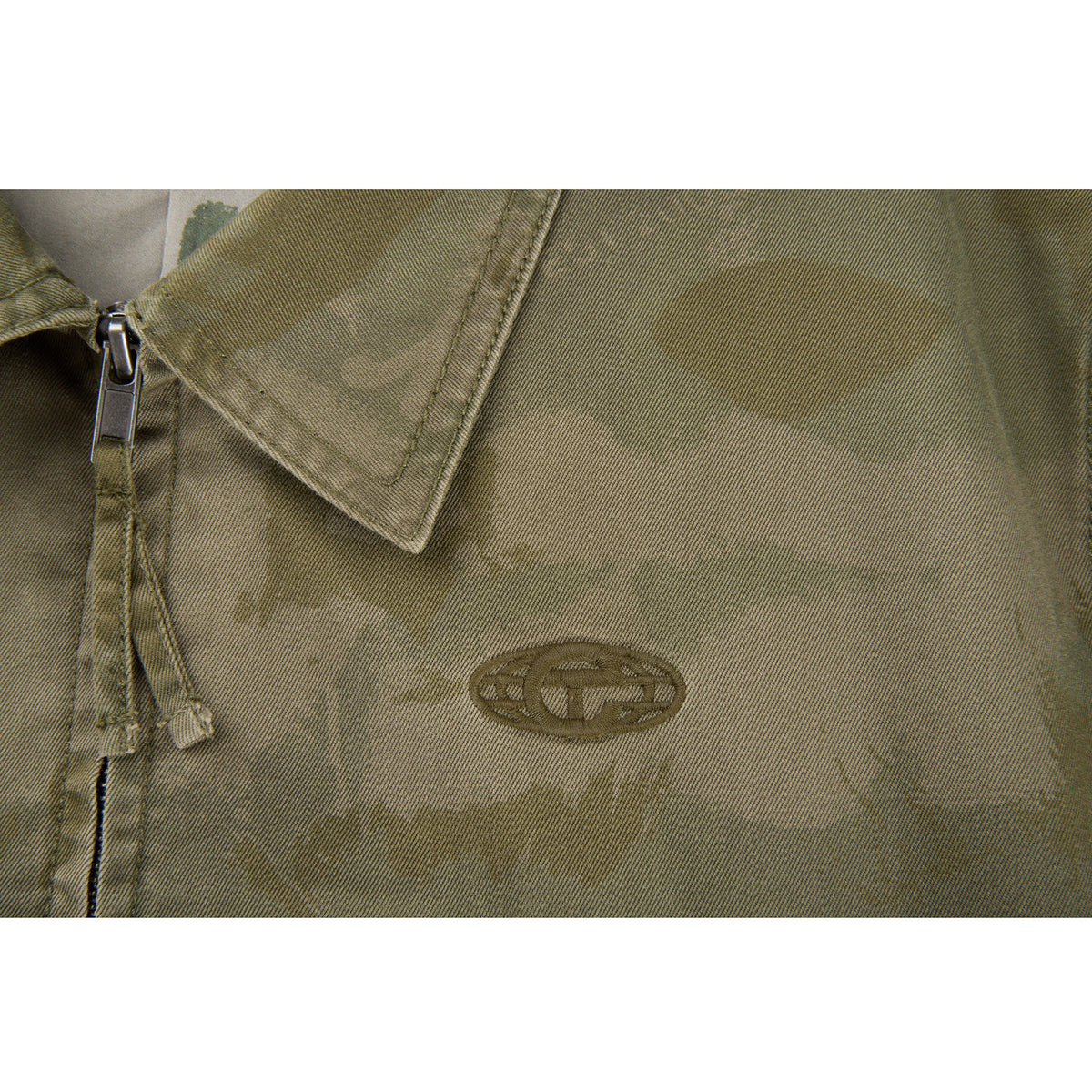 Camo Cropped Work Jacket - Jungle - Jackets & Outerwear