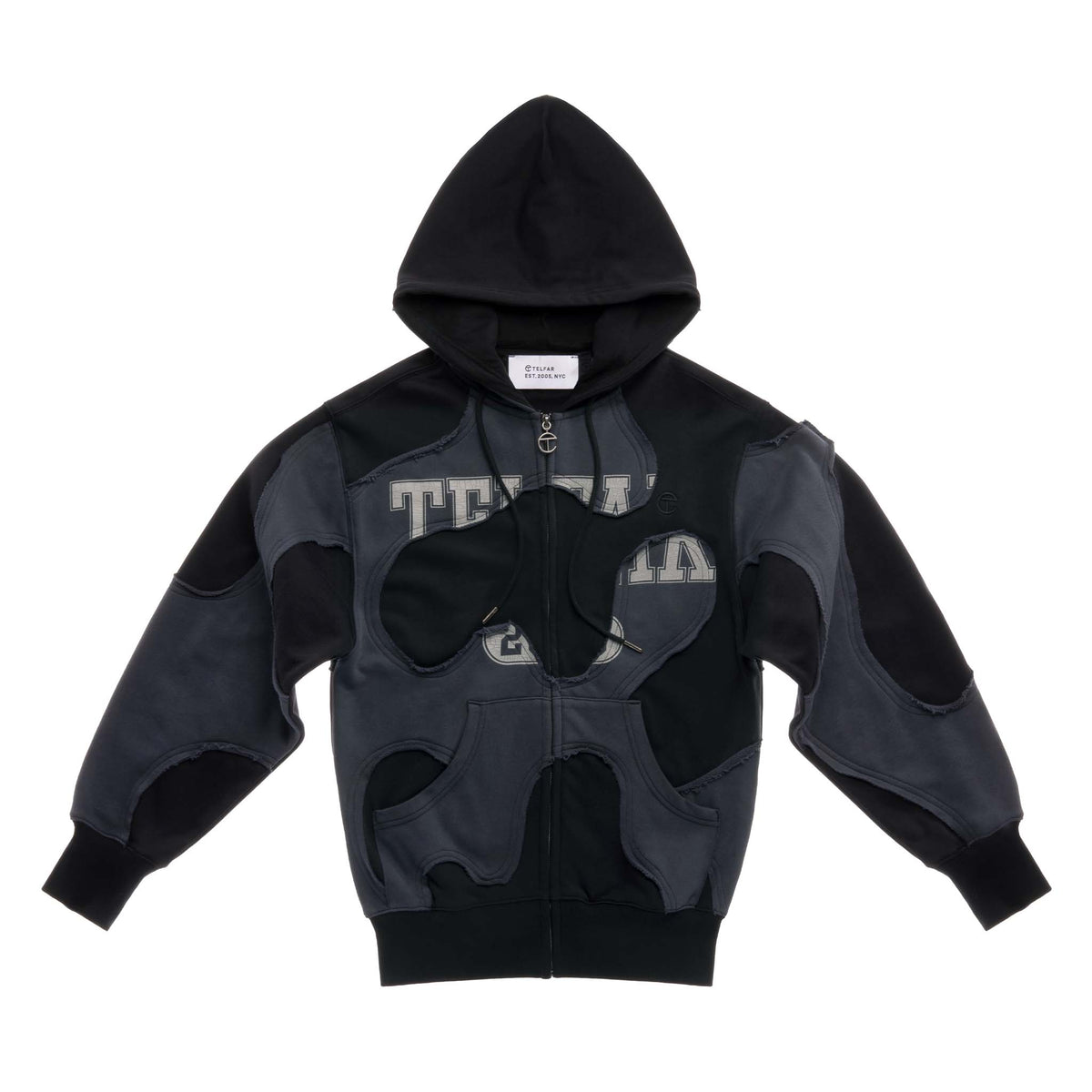 Camo Hoodie - Black/Off-Black - Sweaters & Hoodies