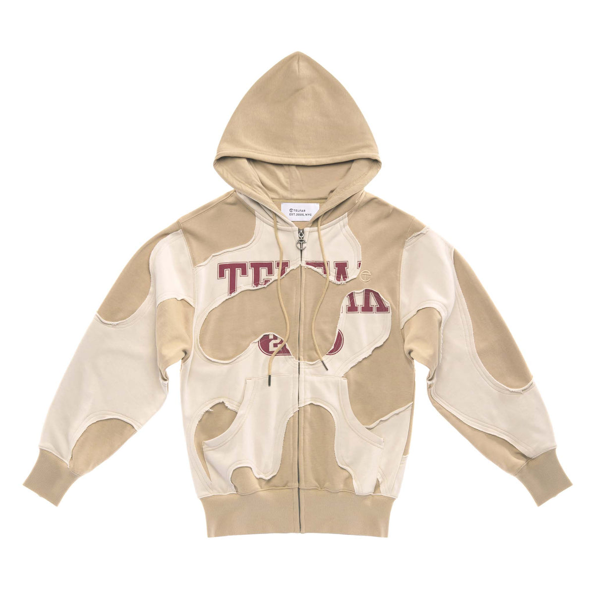 Camo Hoodie - Khaki - Sweaters & Hoodies