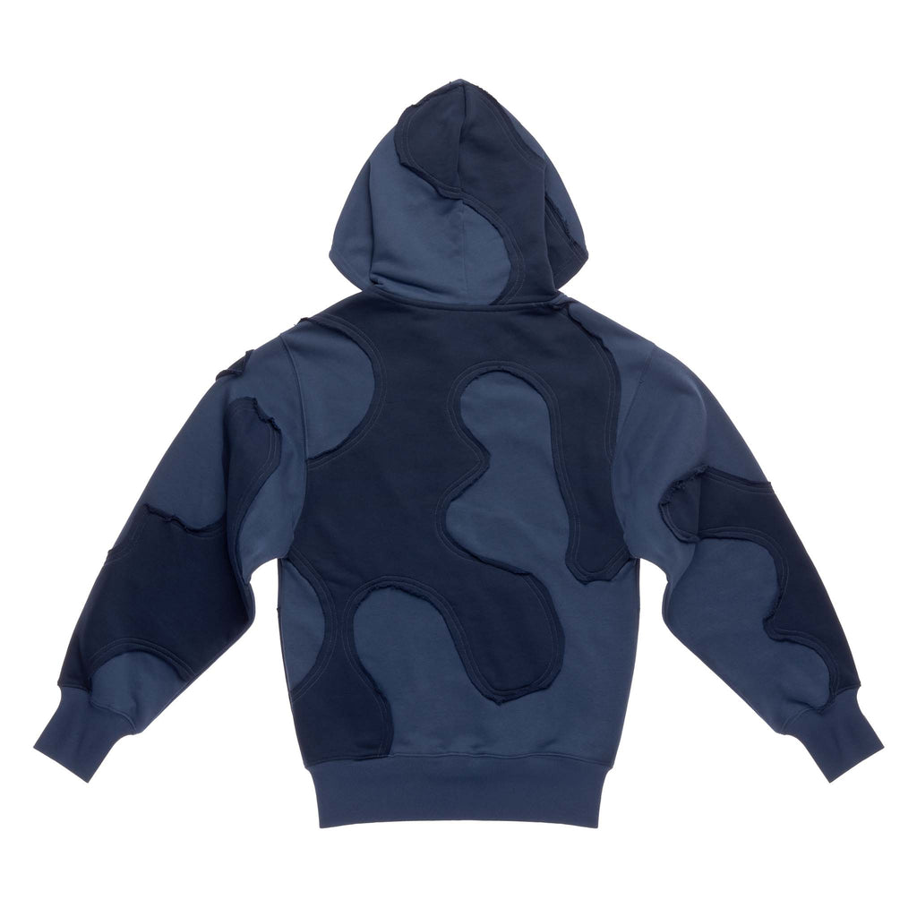 Camo Hoodie - Navy - Sweaters & Hoodies