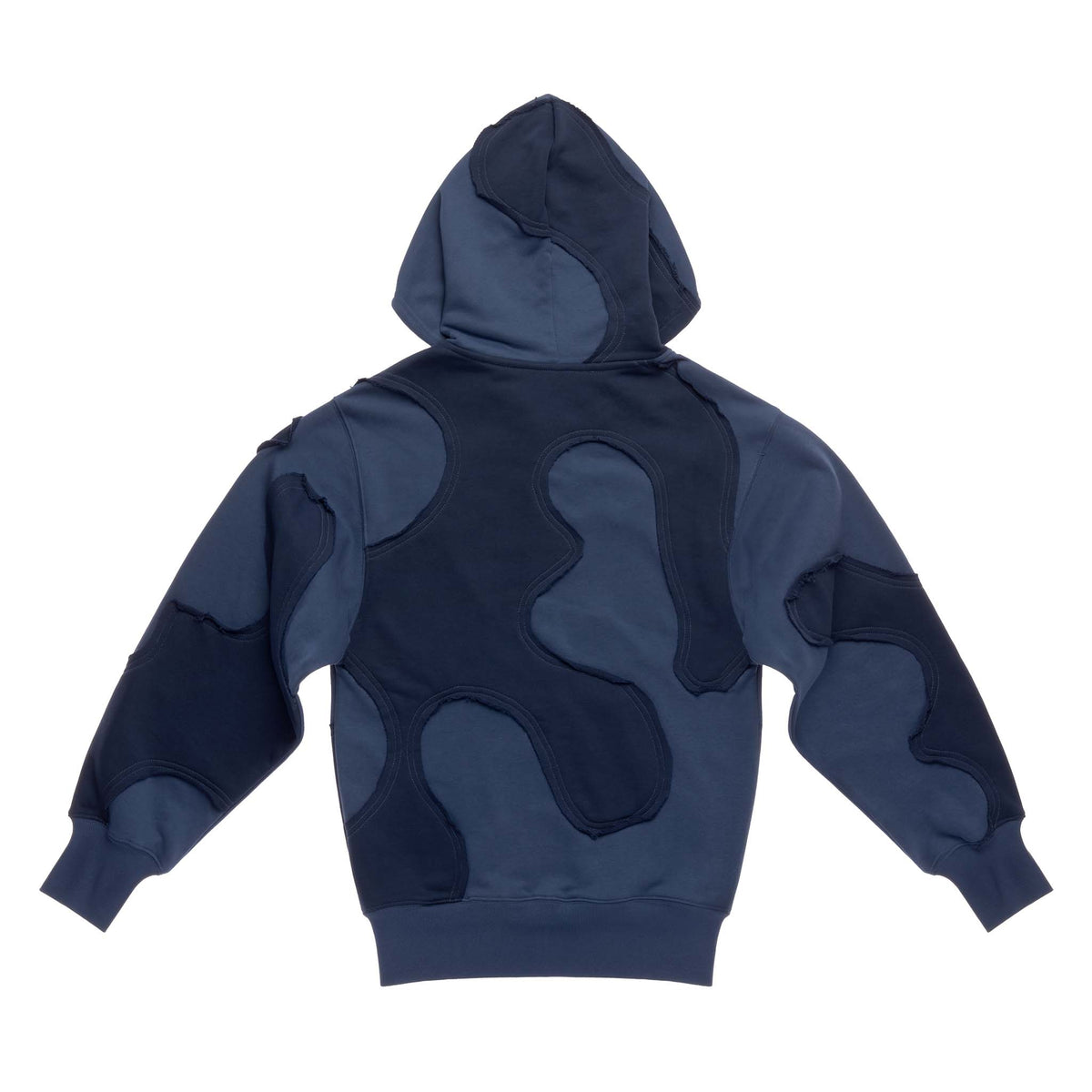Camo Hoodie - Navy - Sweaters & Hoodies