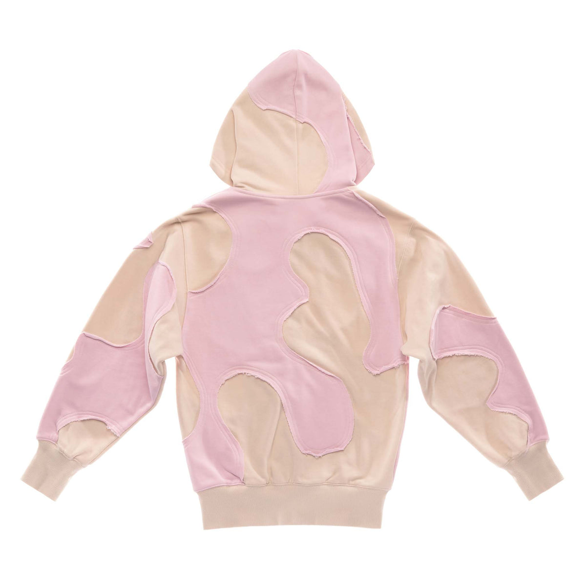 Camo Hoodie - Pink/Sand - Sweaters & Hoodies